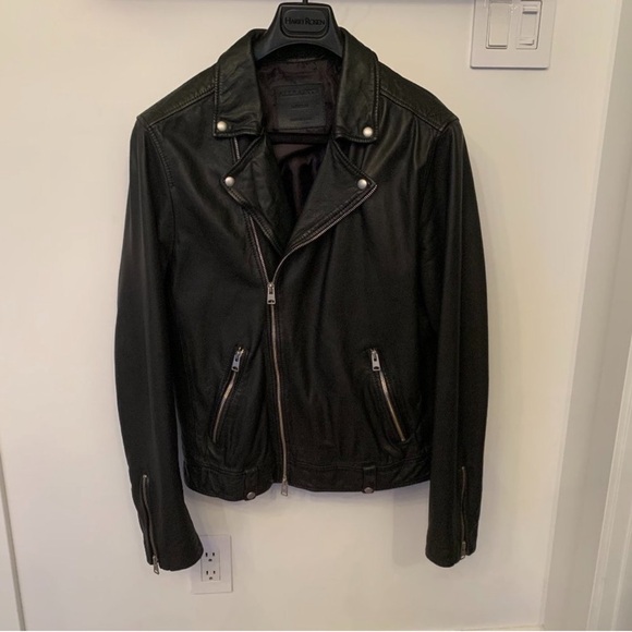 All Saints Other - All Saints Leather Biker Jacket - Black - Medium